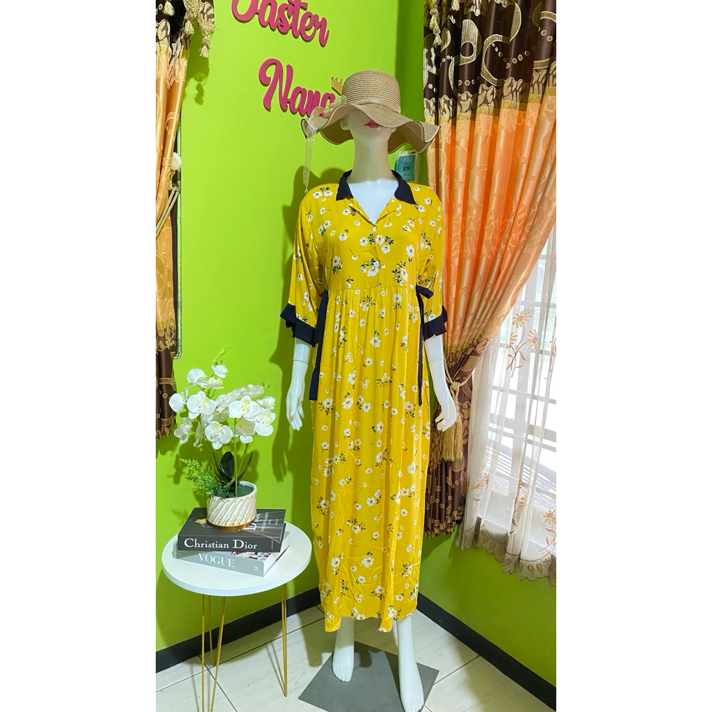 Daster kekinian panjang/daster hijab/daster busui kekinian