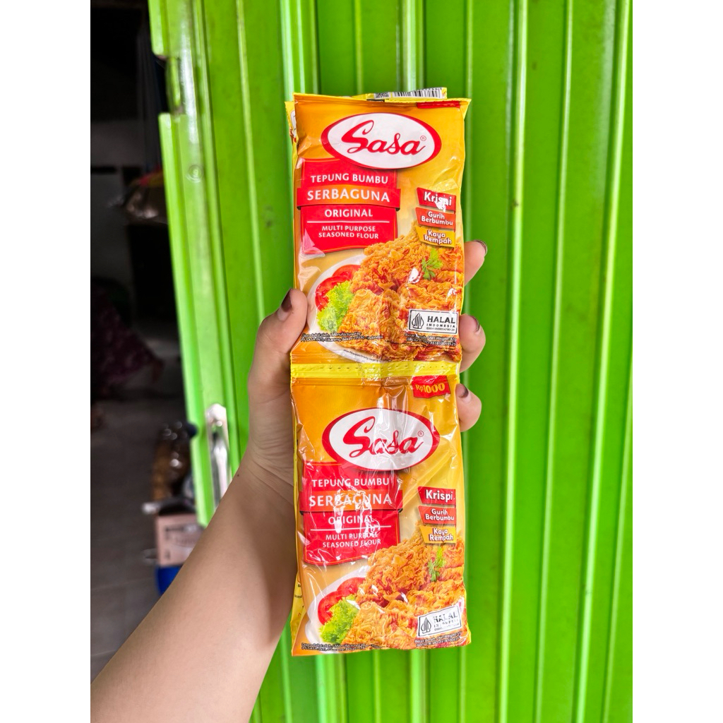 Sasa Tepung Bumbu Serbaguna Original isi (32 g) 1 Renceng 10 Pcs
