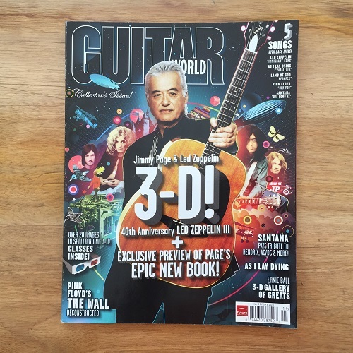 Majalah musik/gitar GUITAR WORLD: JIMMY PAGE & LED ZEPPELIN