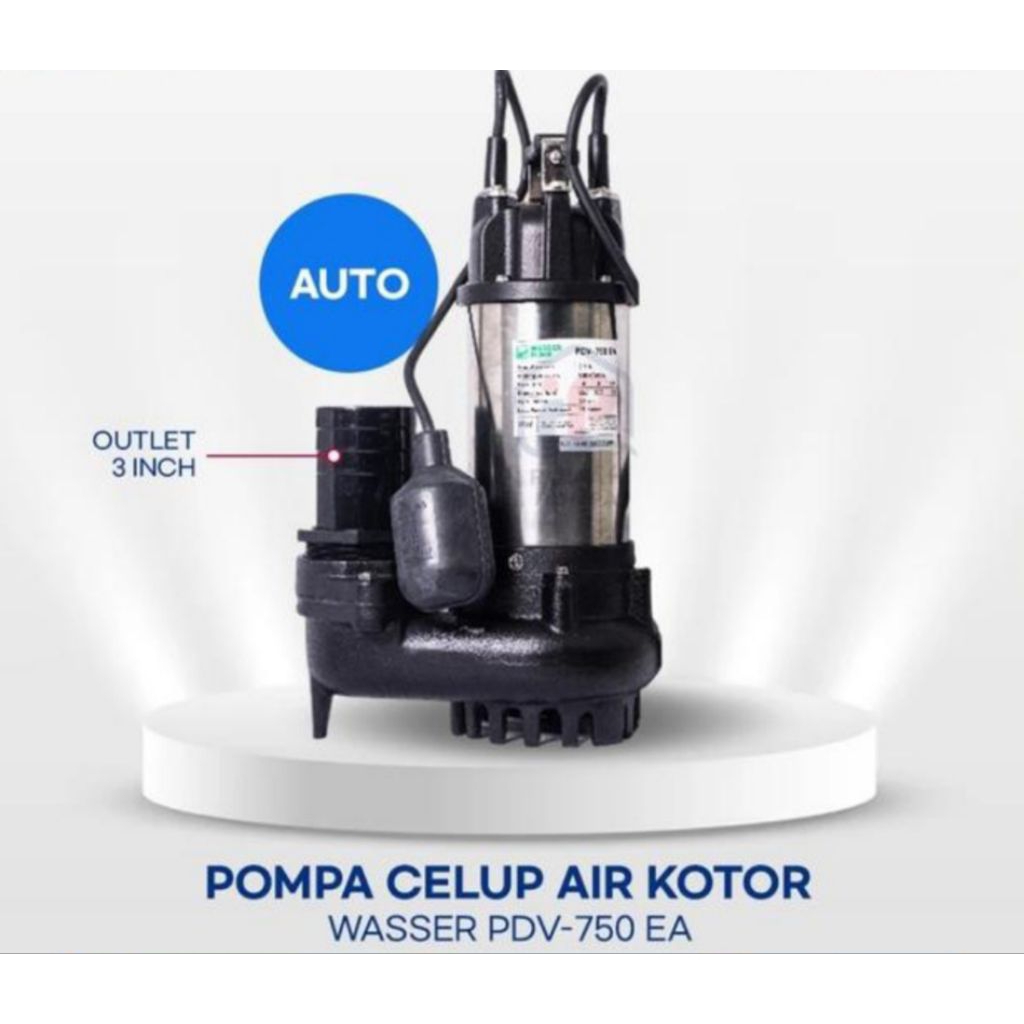 Pompa Celup Air Kotor Wasser PDV 750EA | AUTO