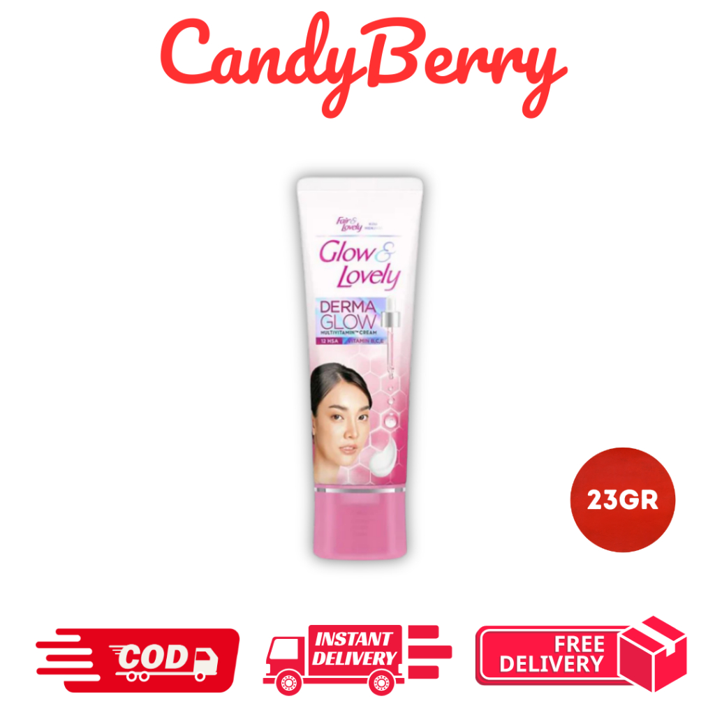 Fair and Lovely Glow and Lovely Multivitamin Cream 23gr CandyBerry