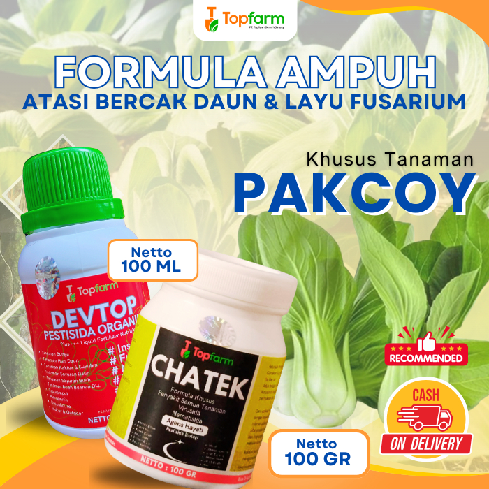 Pestisida Daun Pakcoy / Obat Daun Sawi Pakcoy / Obat Semprot Hama Pembasmi Ulat Daun Sawi Pakcoy / O
