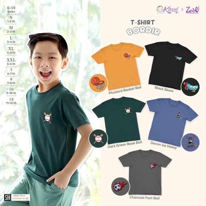 Kazel Zebe Tshirt Bordir