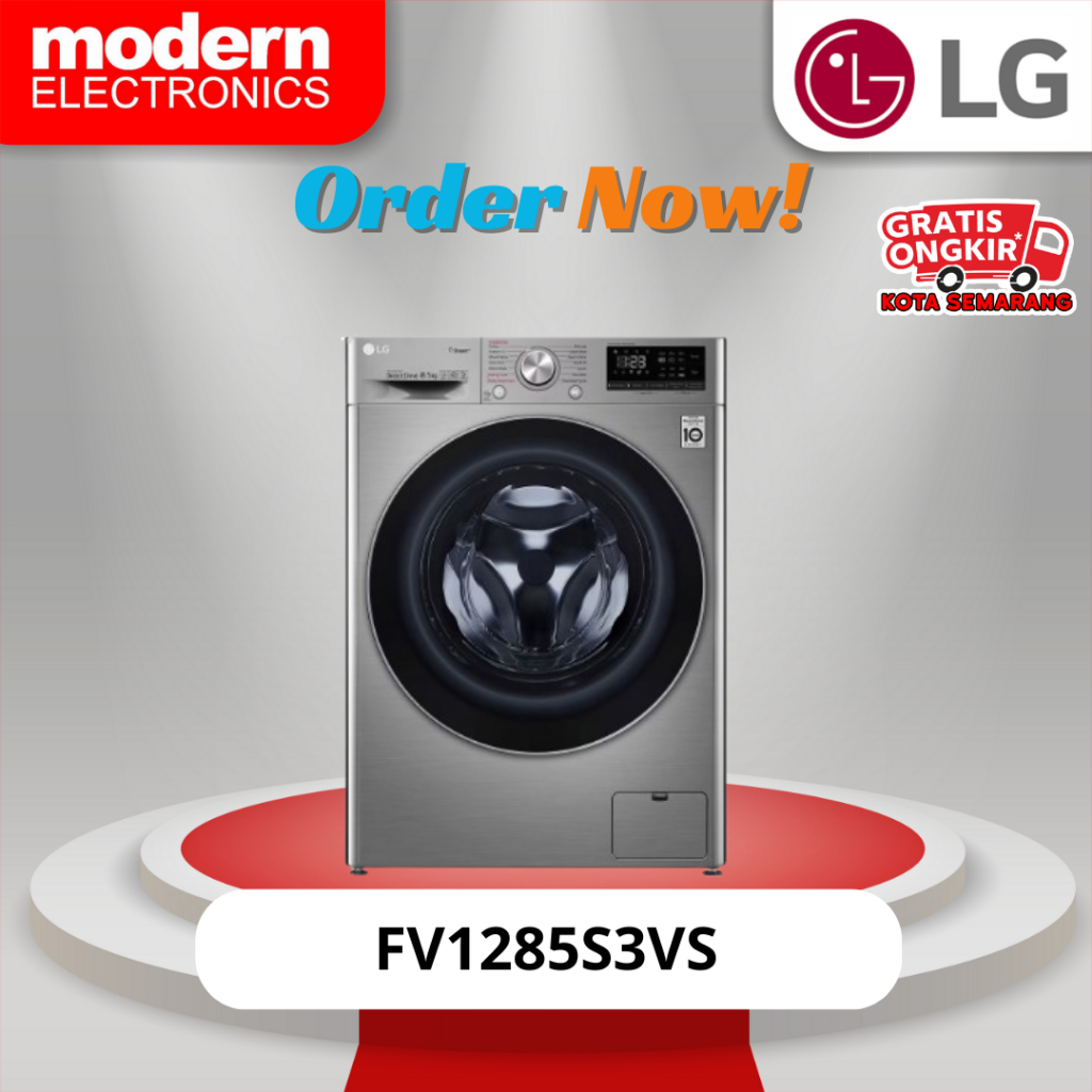 MESIN CUCI FRONT LOADING LG 8,5 KG INVERTER