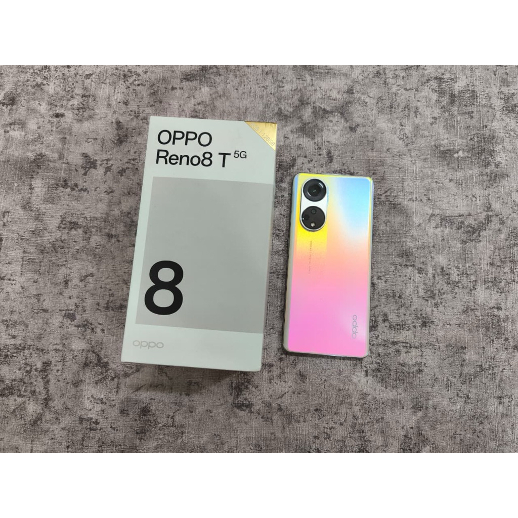 oppo reno 8T 5g 8/128 Bekas fulset