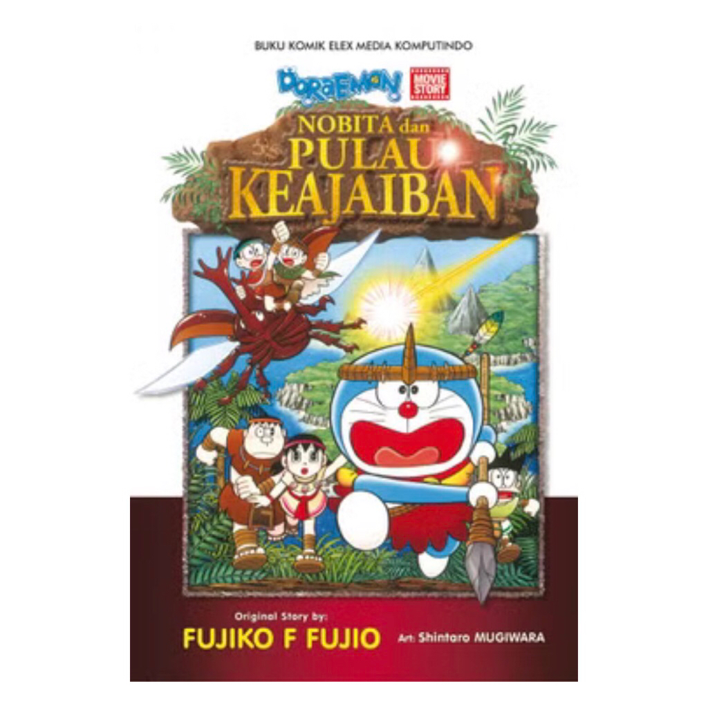 buku komik doraemon nobita dan pulau keajaiban