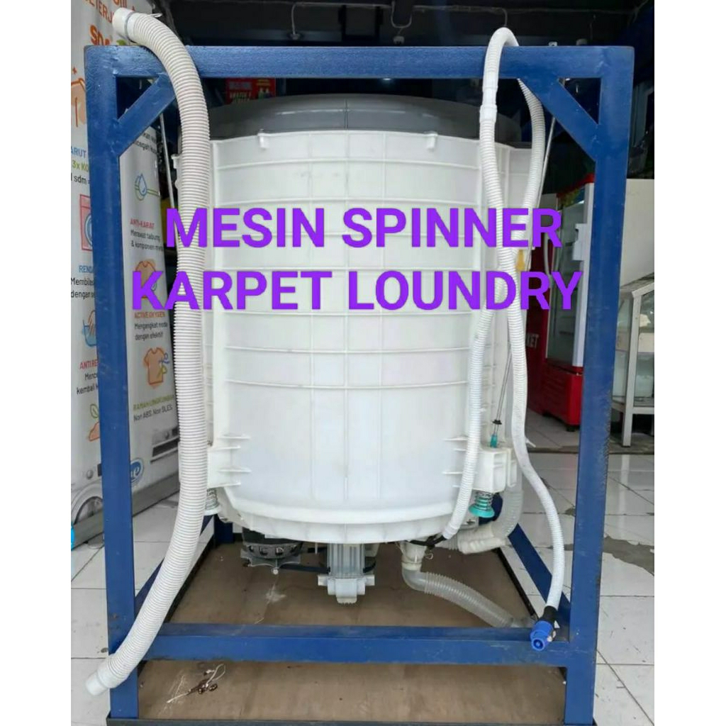 Mesin spinner karpet loundry