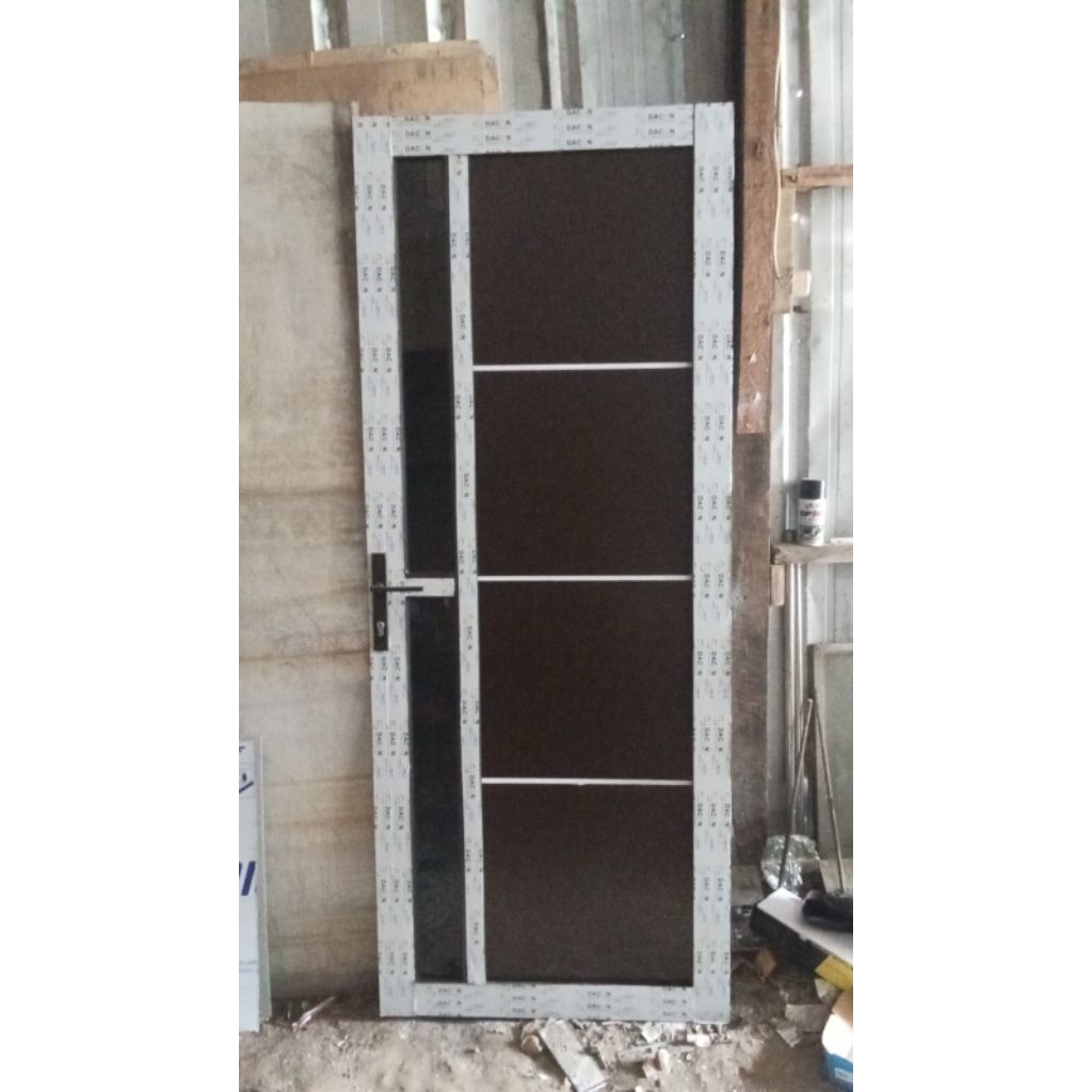pintu aluminium bahan acp