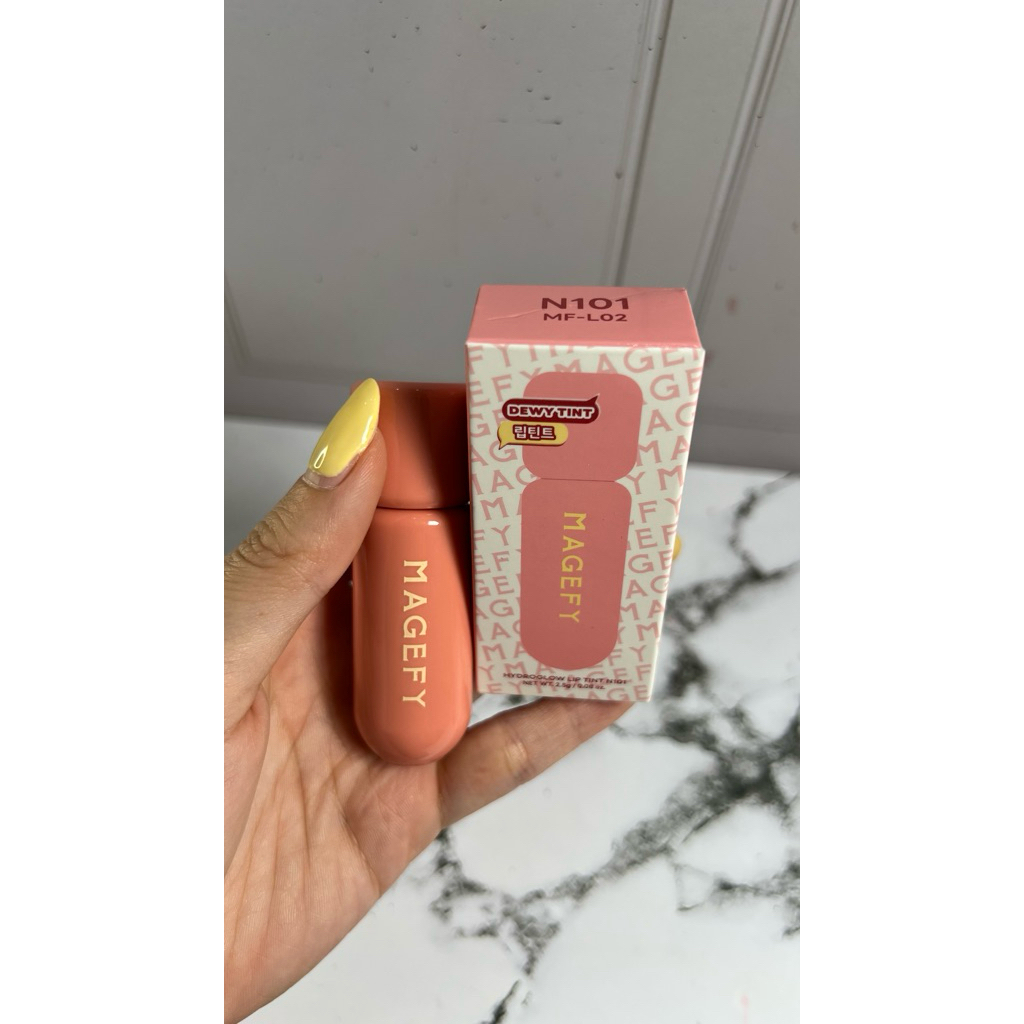 [PRELOVED] N101 MAGEFY Lip Gloss Kilau Transparan Dewy Tint