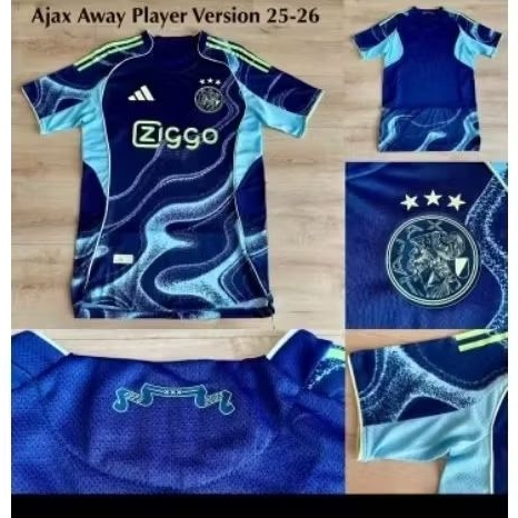 Jersey Ajax away 3rd 25 /26