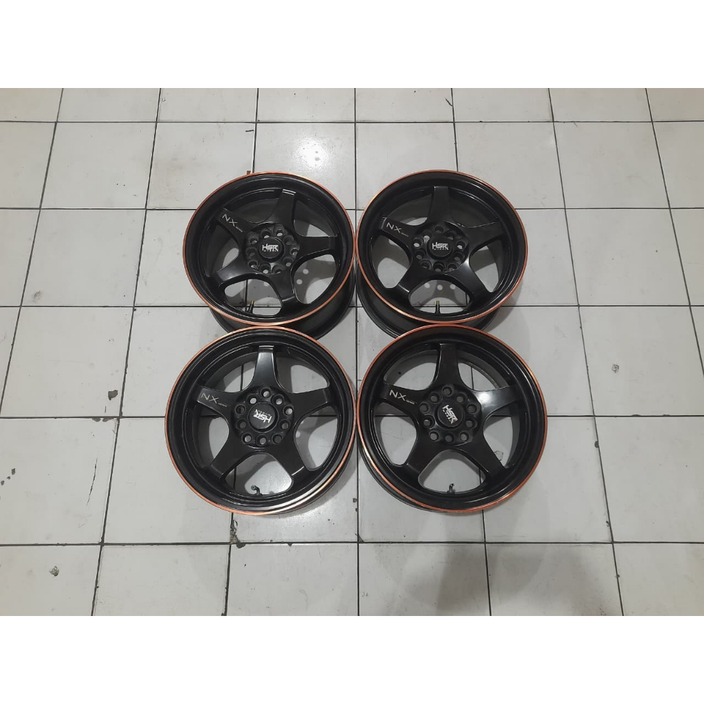 DIJUAL VELG SECOND RACIN HSR KAILOLO RING 15 PCD 5X100/114