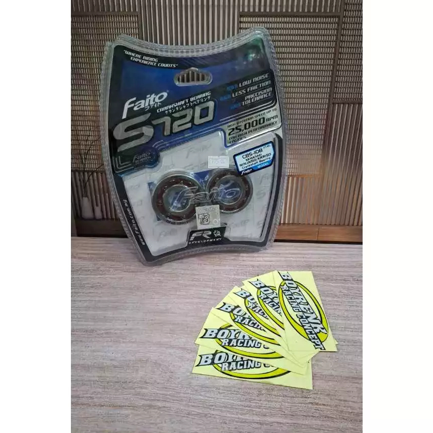 Bearing Laher Kruk AS FAITO S720 NINJA 150 R - NINJA 150 RR - SS (CBS-108) - BOYRENK MADURA