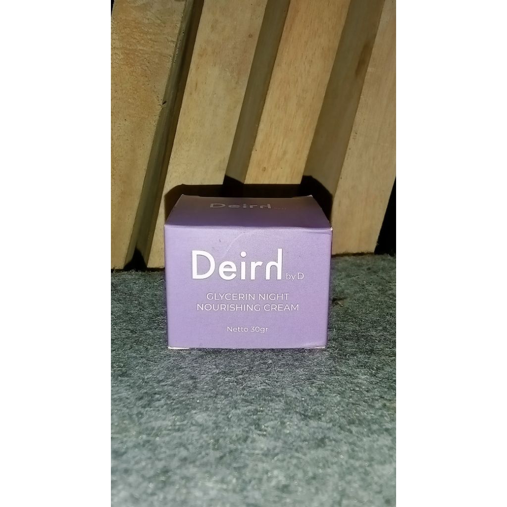 Deirh by D Glycerin Night Nourishing Cream 30g
