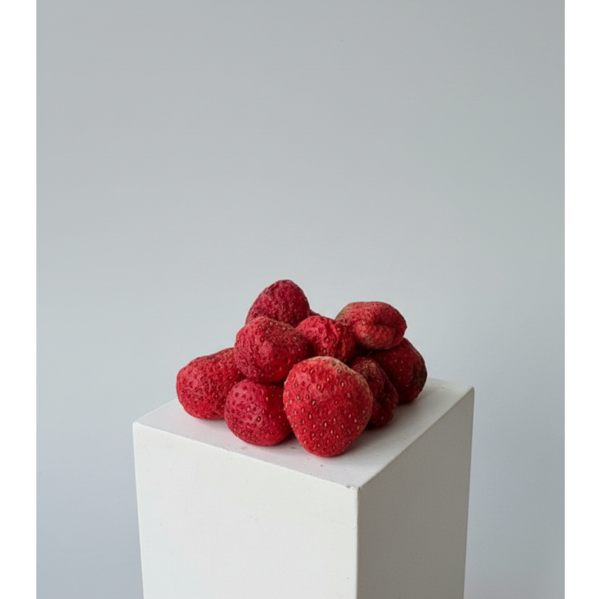 FoodLab Freeze Dried Strawberry / Dried Strawberry / Strawberry Kering / Freeze Dried Fruit (grade B