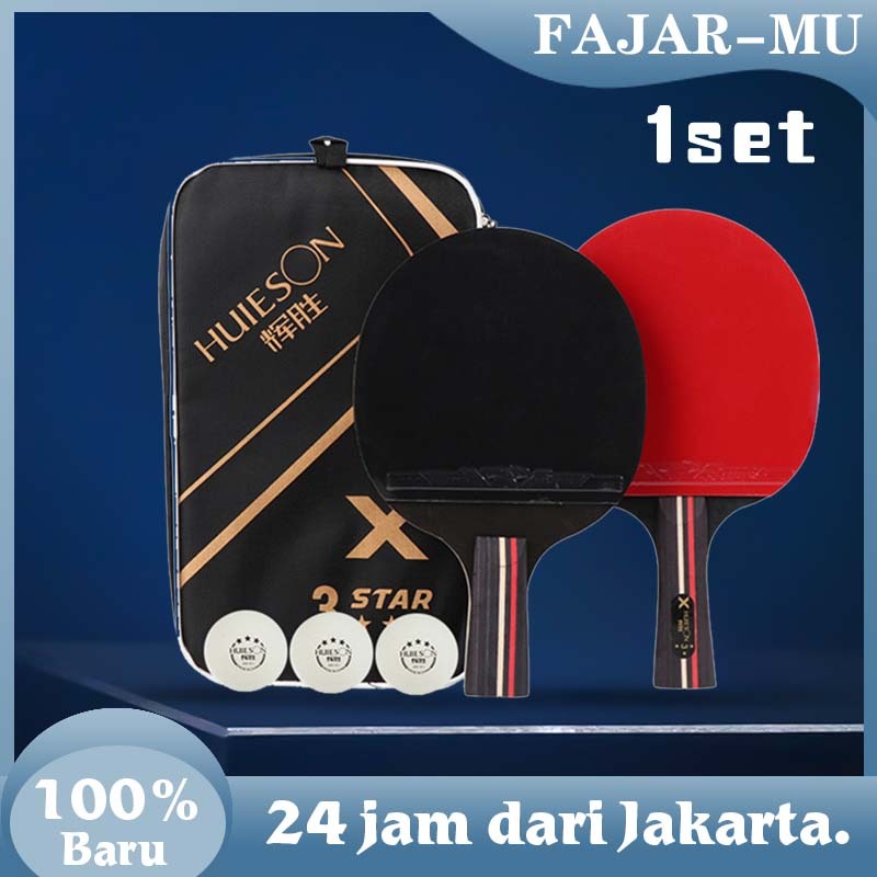 HUISHENG Pingpong Tenis Meja Set / Bat Tenis Meja Original / Pingpong Bat