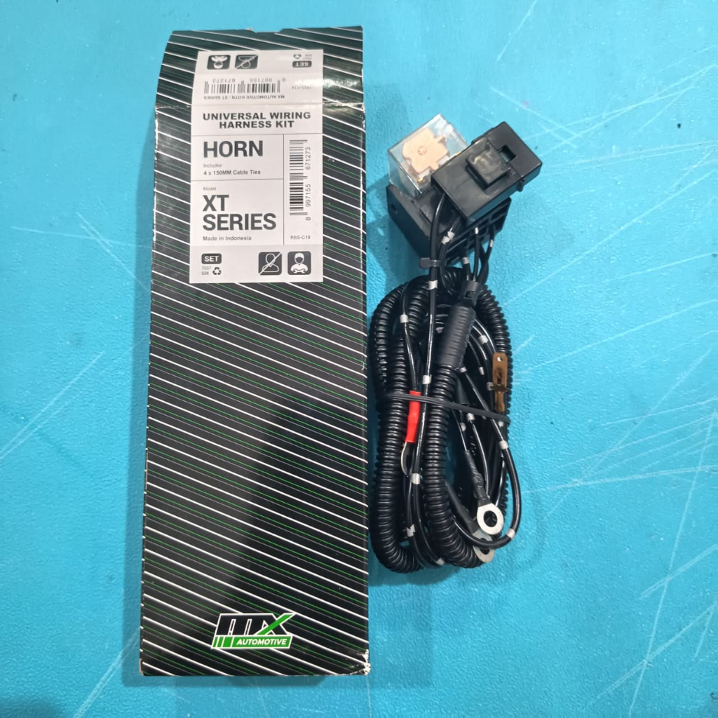 MX HORN SET UNIVERSAL WIRING HARNESS KIT