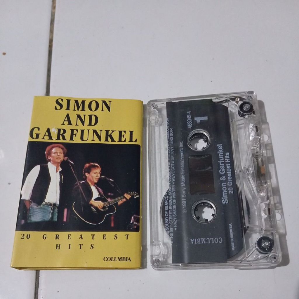 kaset pita Simon & garfunkel 20 greatest hits