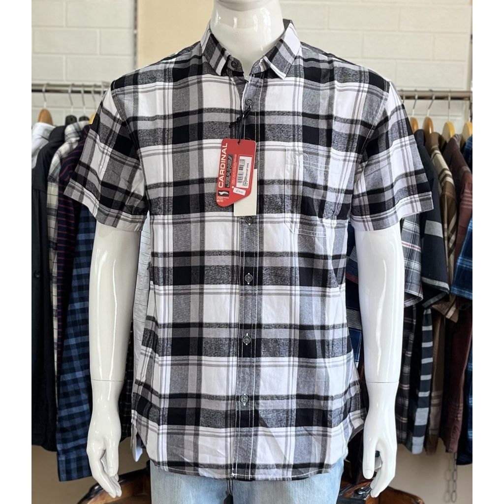KEMEJA PRIA CARDINAL JEANS NEW LENGAN PENDEK ORIGINAL|| HEM COWOK CARDINAL JEANS ORIGINAL