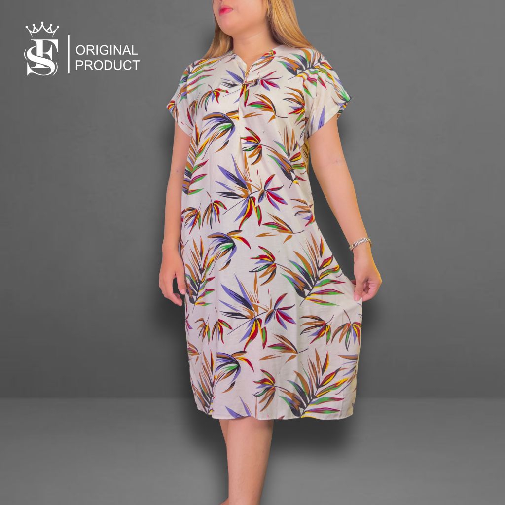 Baju Daster Kekinian Cantik Model Kaftan Bahan Rayon Premium Asli Super Adem