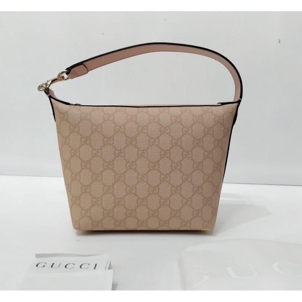 Gucci mini hobo GG peach beige cubi looks alike