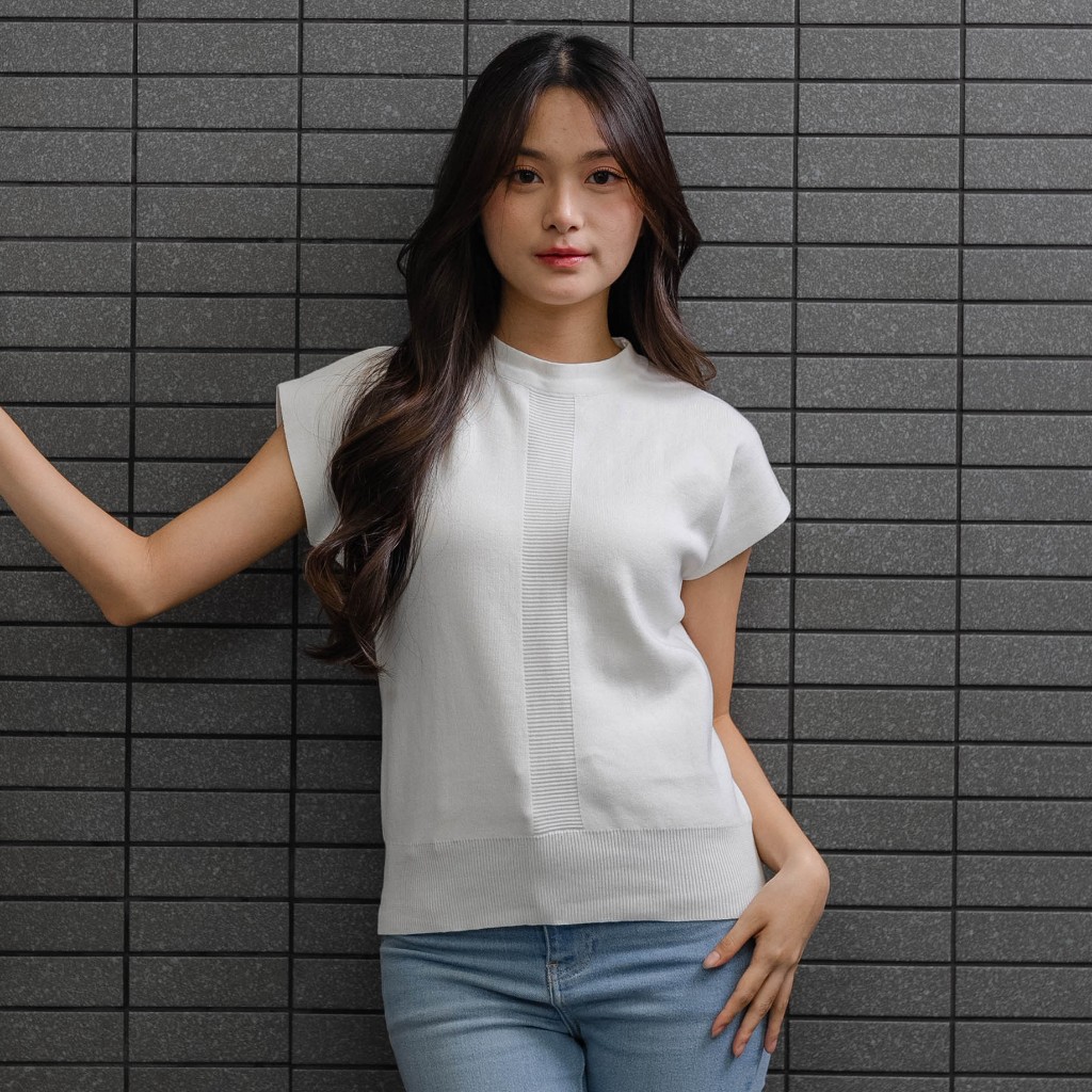 Beatrice Clothing Surabaya Haylee Knit Blouse - Knit Blouse Wanita