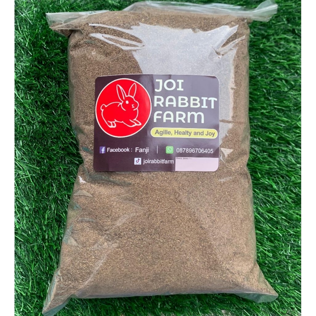 pupuk kandang kohe kelinci 1kg