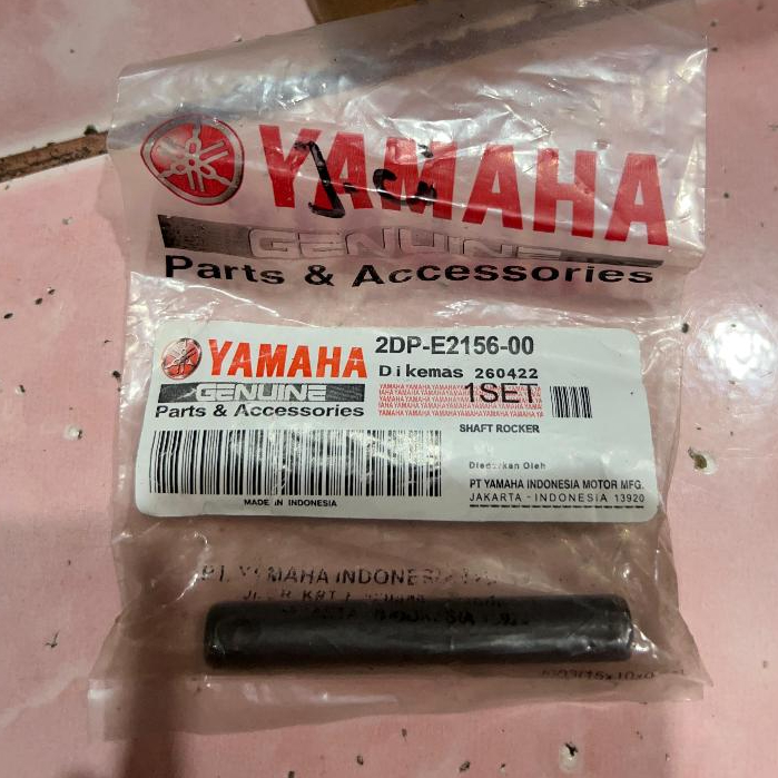 SHAFT ROCKER ARM AS PEN PLATUK 2DP NMAX AEROX LEXI LEXY BYSON 2DP E2156 00