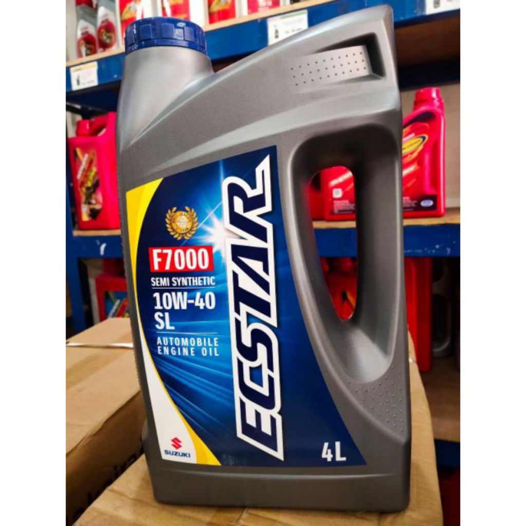 Oli Mobil Suzuki Oli Mesin Ecstar 10w-40W 4liter