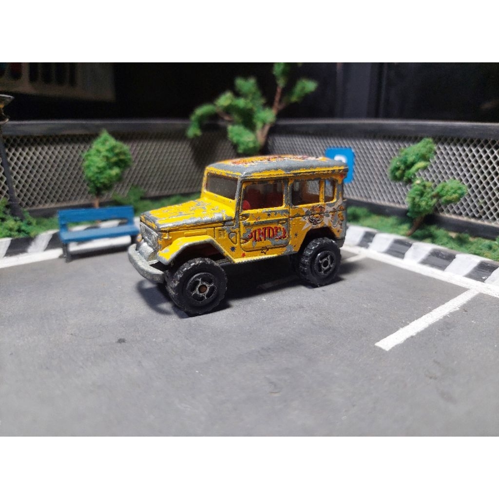 diecast majorette toyota 4x4 fj40