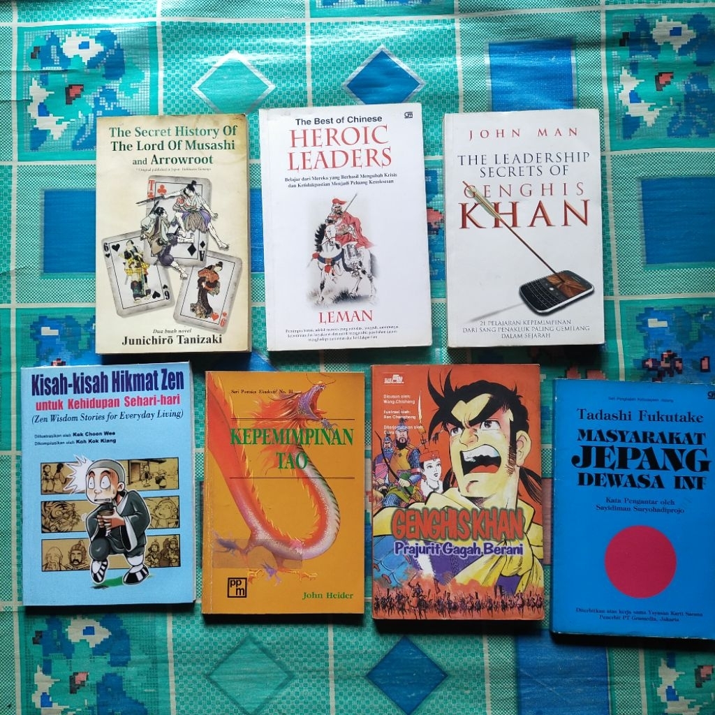 Buku Komik Filsafat-Budaya; KISAH HIKMAT ZEN,THE WISDOM OF SOLOMON, PEPATAH CONFUCIUS, MODERN CHINES