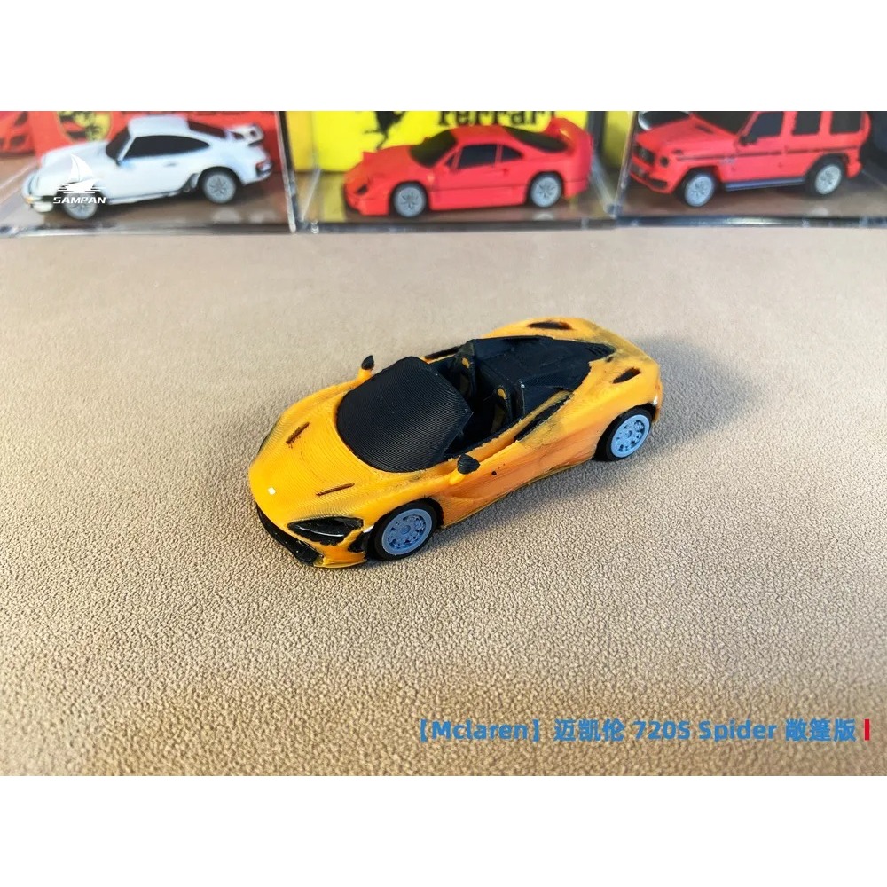 McLaren 720S Spider Skala 1:64 – Supercar Convertible dengan Interior Alcantara Mewah #NK#1#A720