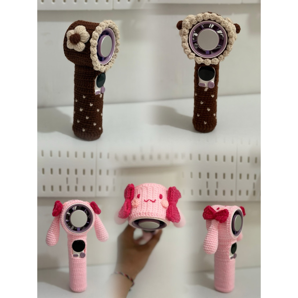 SARUNG KIPAS RAJUT / sarung kipas rajut Jamay / sarung kipas jamay