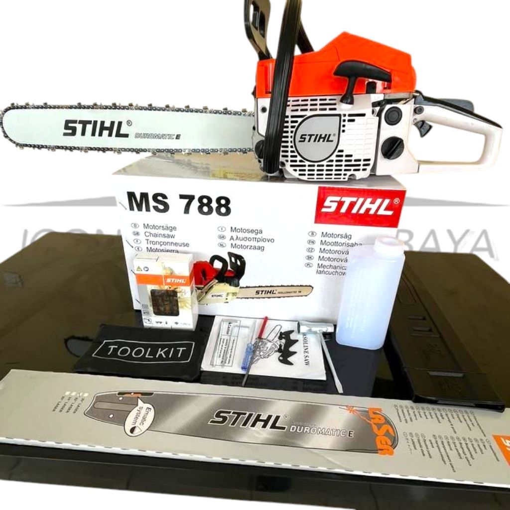 MESIN CHAINSAW MS788 (22") / MESIN GERGAJI KAYU TYPE MS 788 MERK STIHL