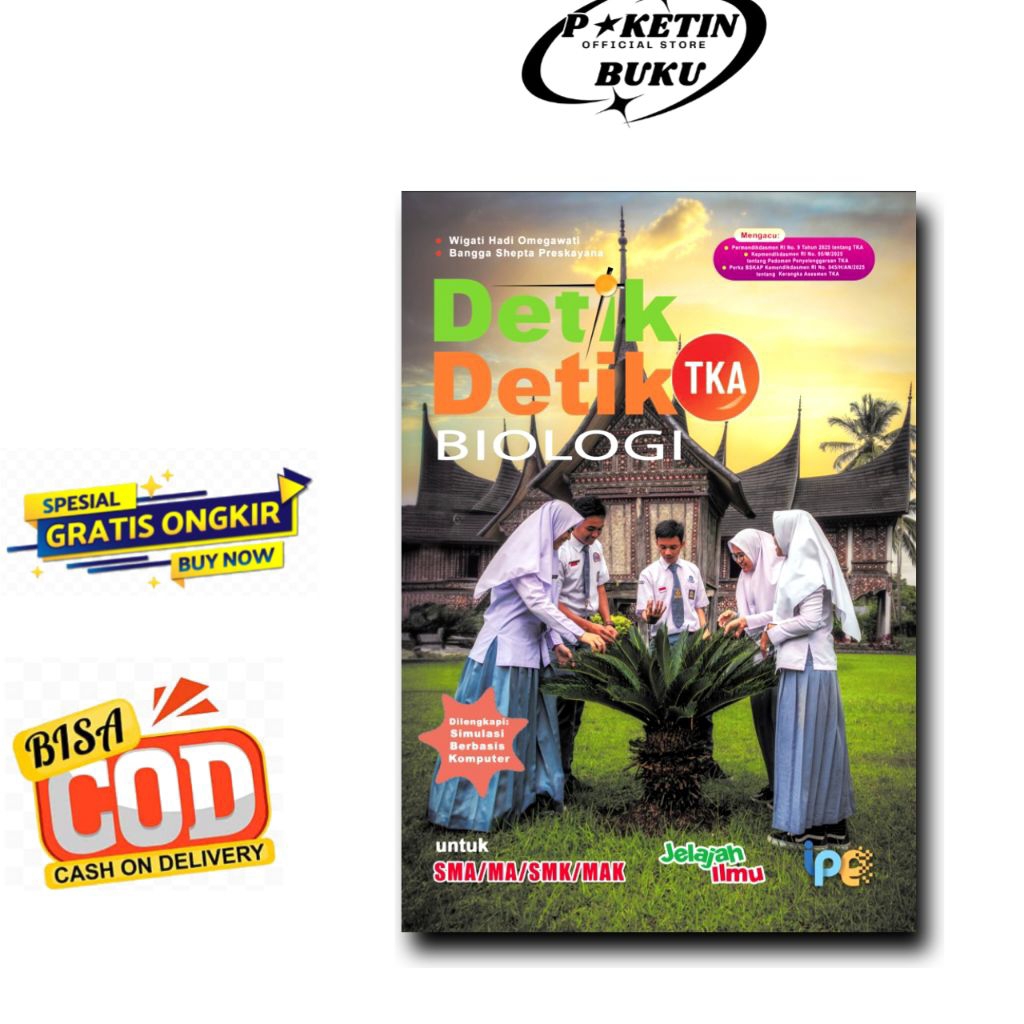 Detik-Detik TKA Biologi Sma / Buku Detik Detik Tka Mapel Biologi Untuk Sma/Smk/Ma