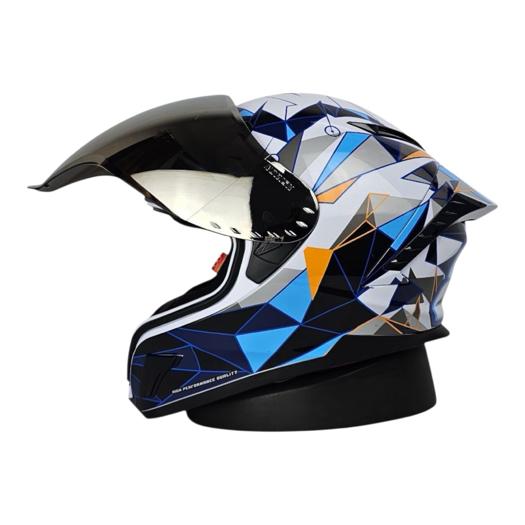 Helm Vrc Platinum Model Agv • Motif Carbon • Venom Original SNI