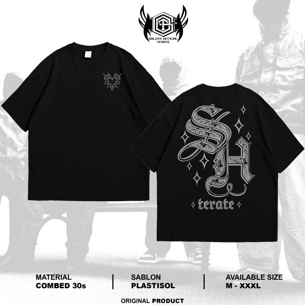 KAOS PSHT MOTIF KEREN - KAOS PSHT SIMPLE - KAOS SH TERATE - T SHIRT PSHT KEREN