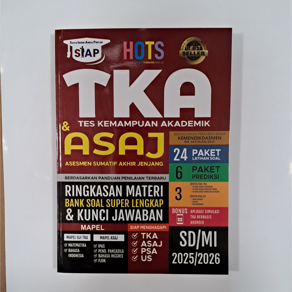 Buku TKA SD / MI 2025 - 2026 Soal Superlengkap