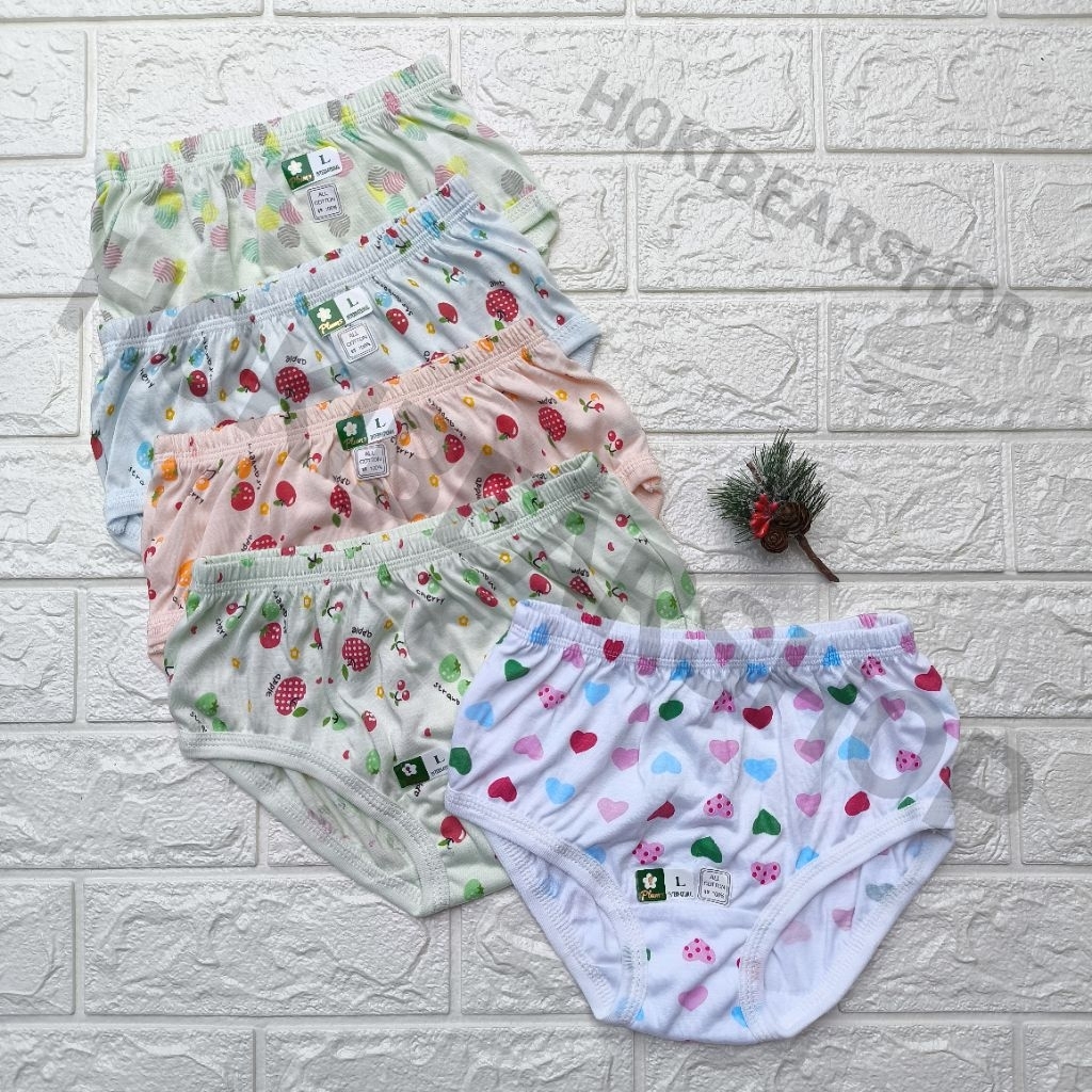 1PTG 3PTG CELANA DALAM PLUM 565 UNTUK ANAK PEREMPUAN | CD ANAK CEWEK | CD PLUM ANAK