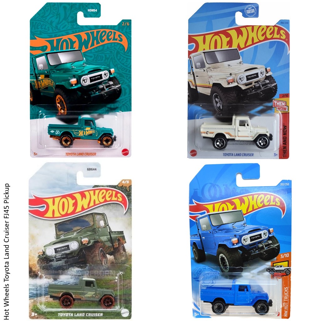 HOT WHEELS TOYOTA LAND CRUISER FJ45 PICKUP SERIES