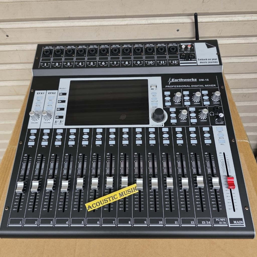 MIXER AUDIO DIGITAL EARTHWORKS DM12 MIXER 12 CHANNEL PROFESIONAL DM 12