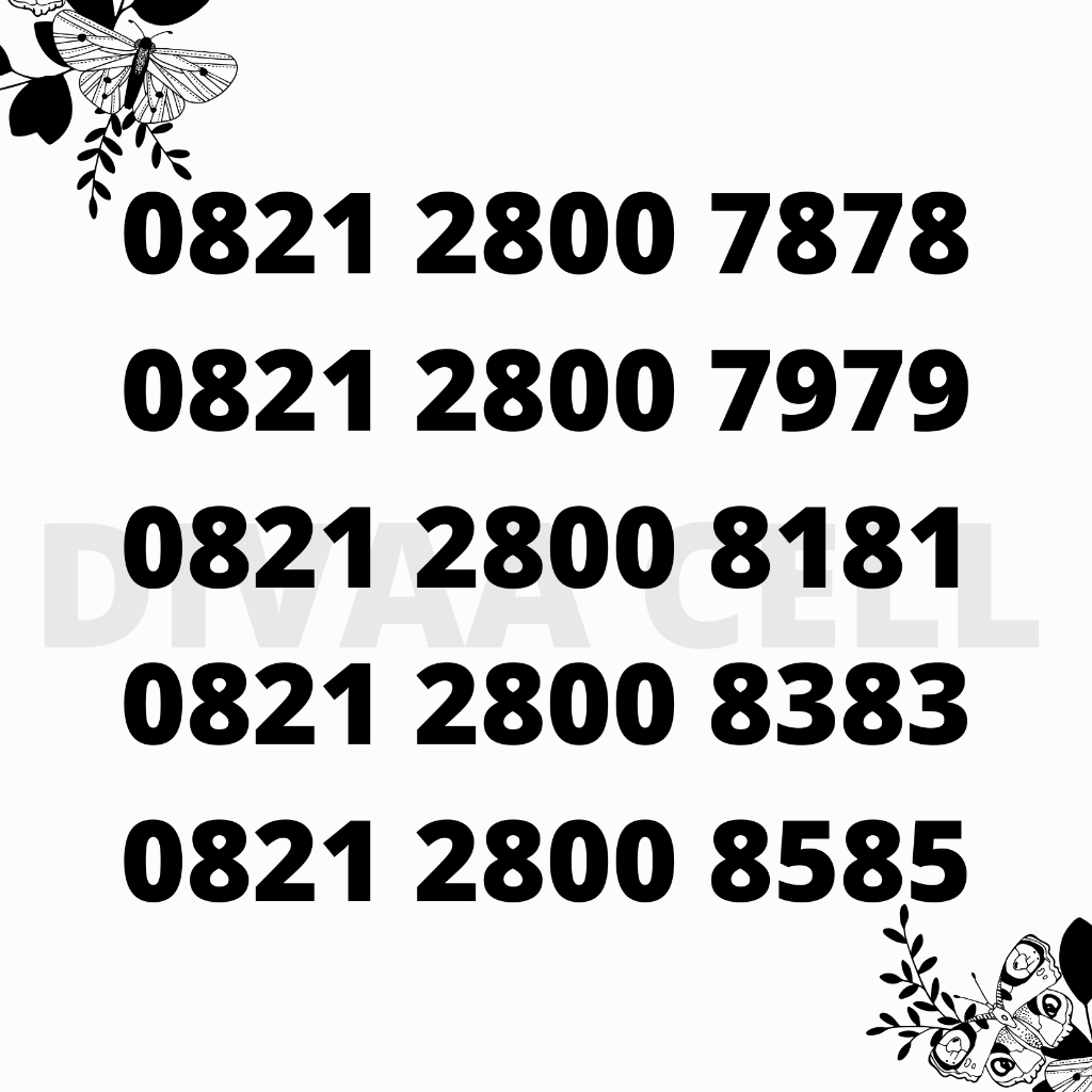 Nomor Cantik Simpati Kartu Perdana Nomer Simpati Cantik