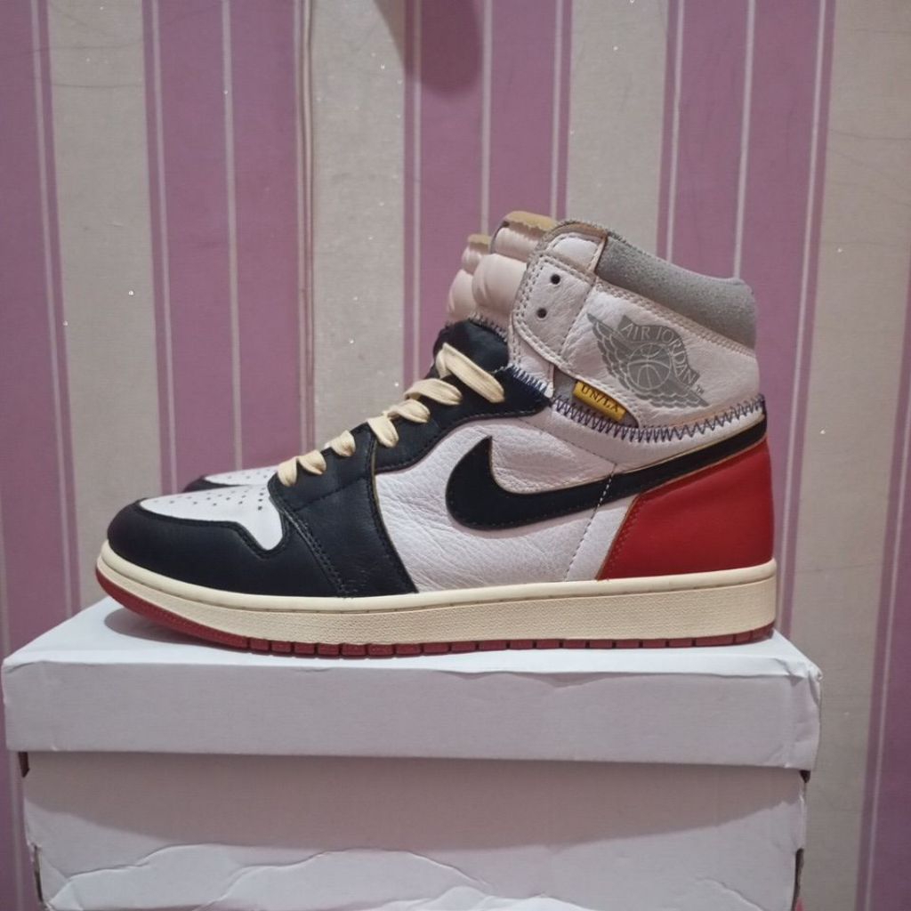 Air Jordan 1 UNLA Bread Toe Size 46