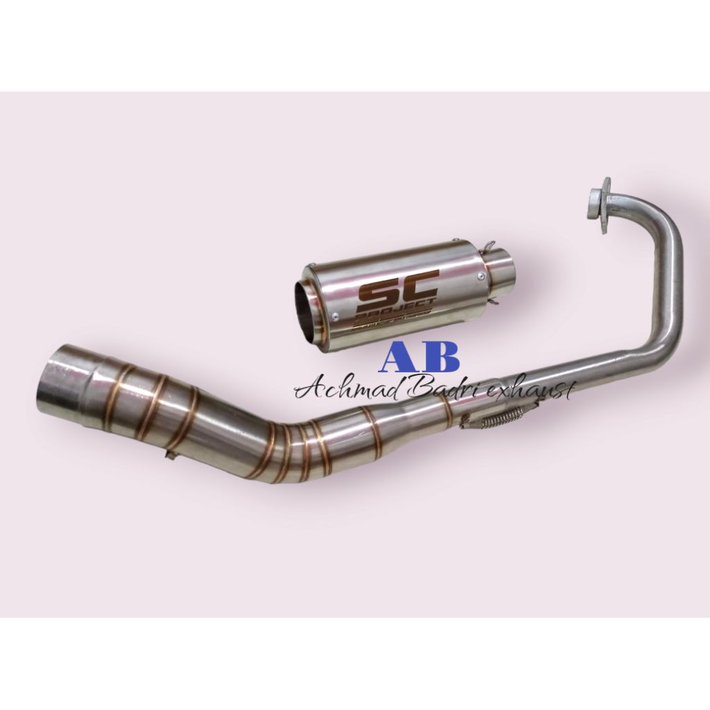 exhaust Pulsar 200NS EKZOS Pulsar 200 ns Muffler bajaj Pulsar 200NS knalpot Pulsar 200NS knalpot rac