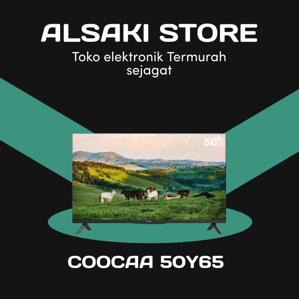 COOCAA 50Y65 4K GOOGLE TV 50
inch