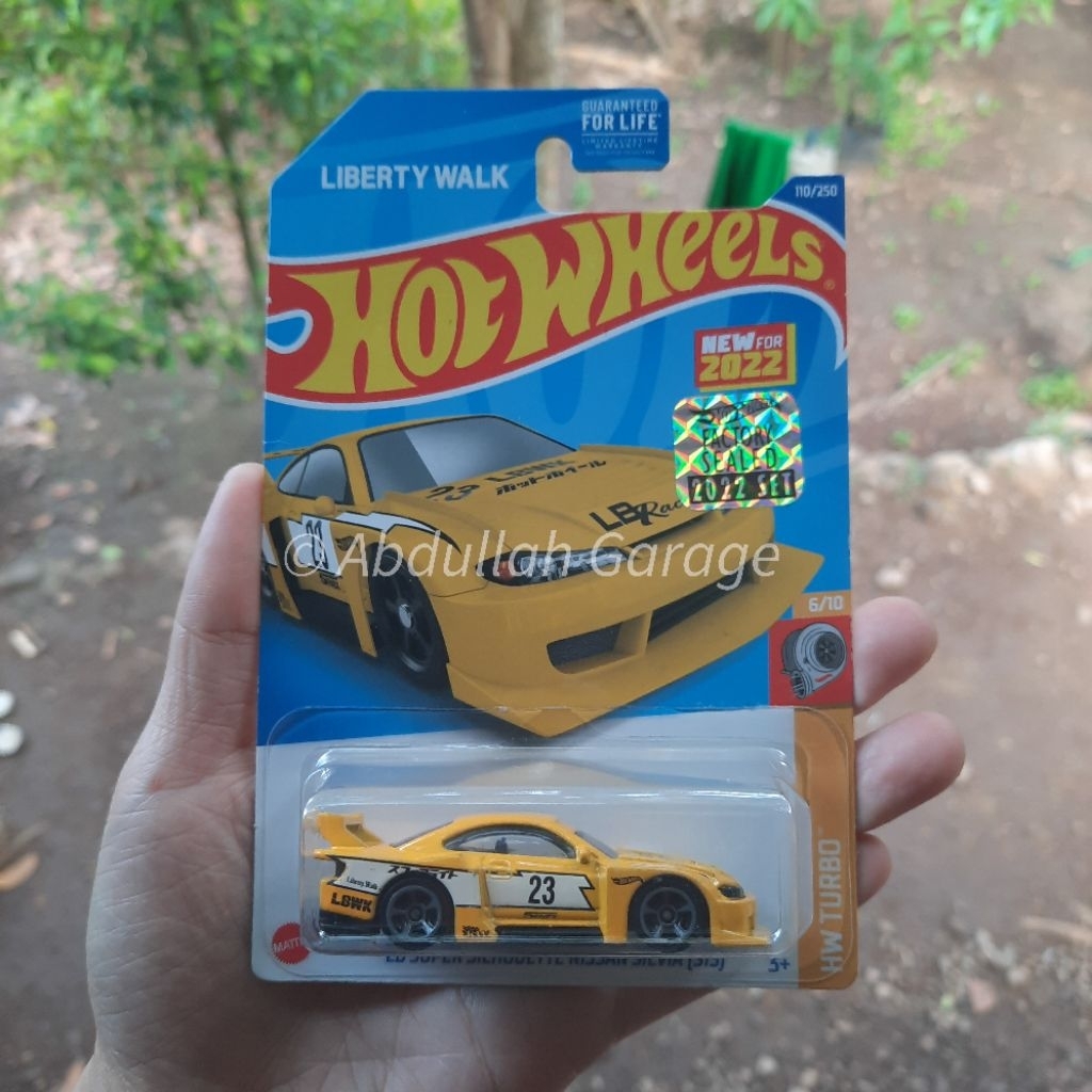Hot Wheels Lbwk Nissan Silvia S15 Yellow