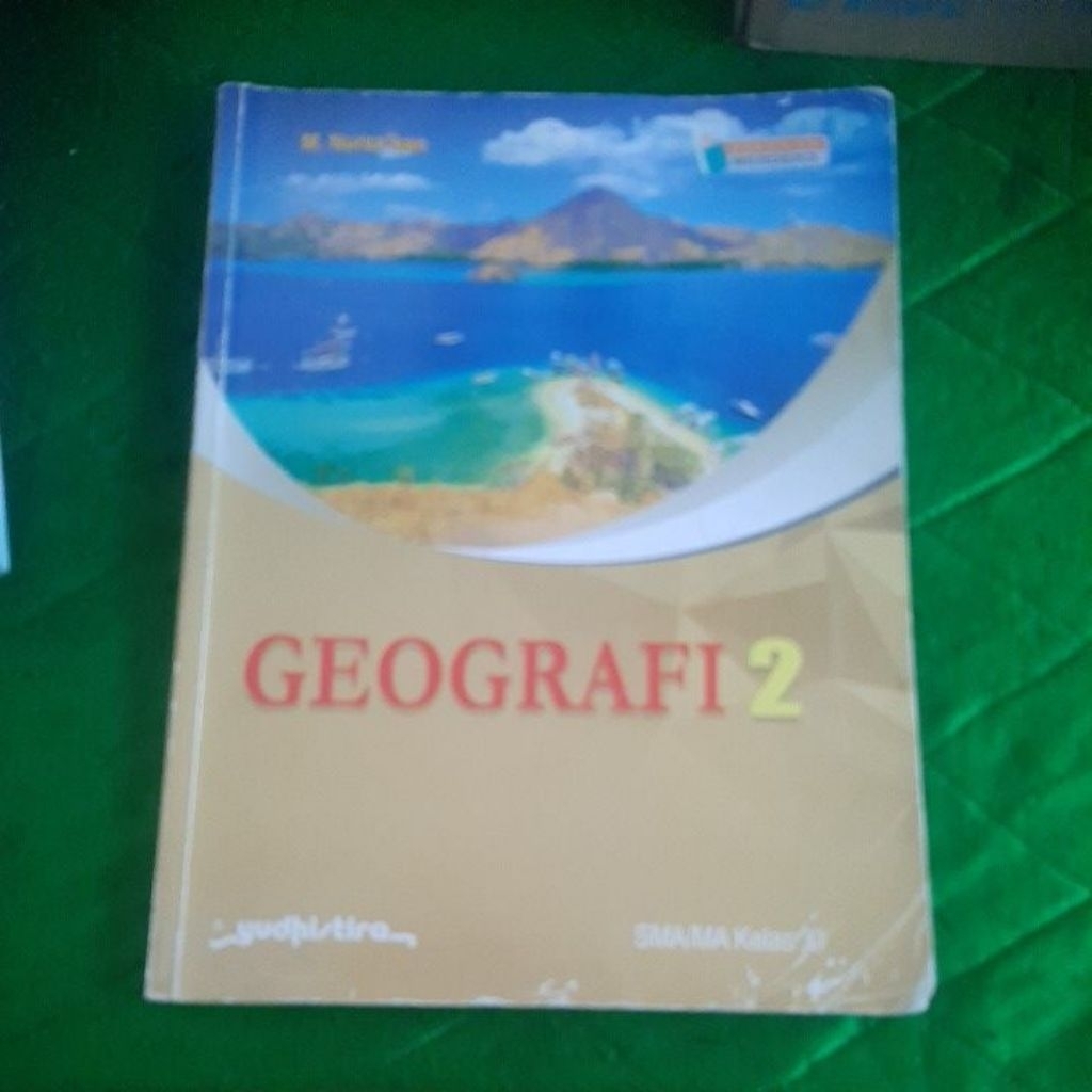 [buku bekas] buku geografi kelas 11 SMA kurikulum merdeka yudhistira