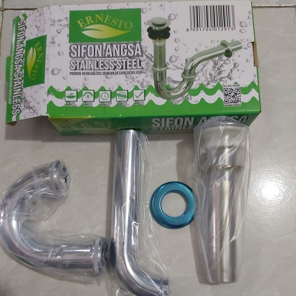 SIFON ANGSA STAINLESS STEEL ERNESTO