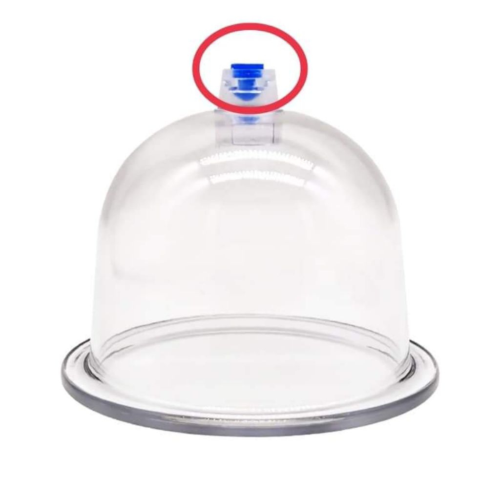 Karet kop bekam anti pecah/kop biru tobi