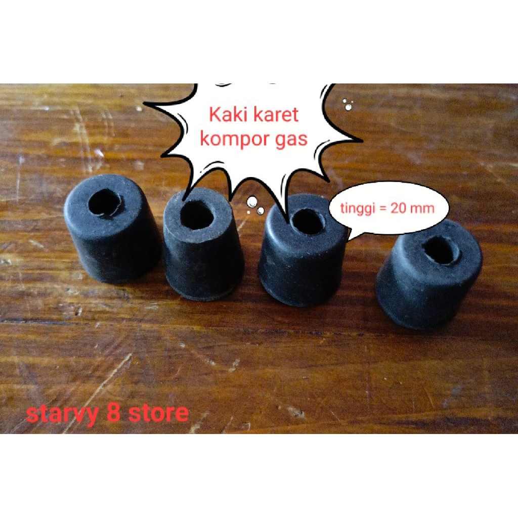 Kaki karet kompor gas