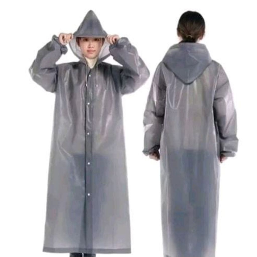 Jas hujan raincoat Eva Jas hujan anti bocor TEBAL model poncho